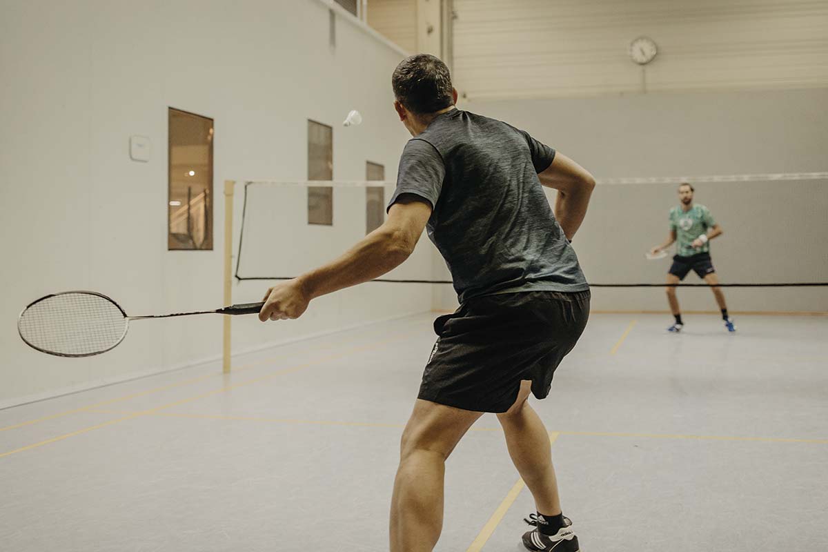 Badminton im Fitnessstudio Rheinfelden